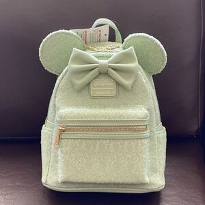 Mint sequin loungefly